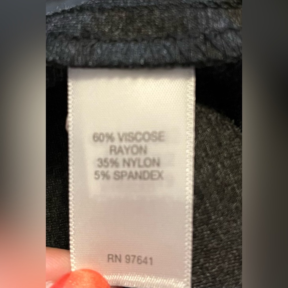 J.Jill Ponte Slim Leg Granite Heather Pants size SP - Picture 11 of 11